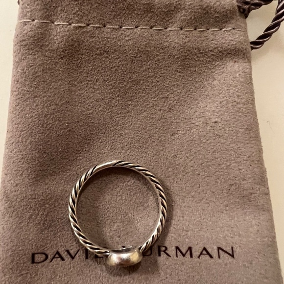 David Yurman Cable Collectible Oval Ring Size 7 - Picture 4 of 4